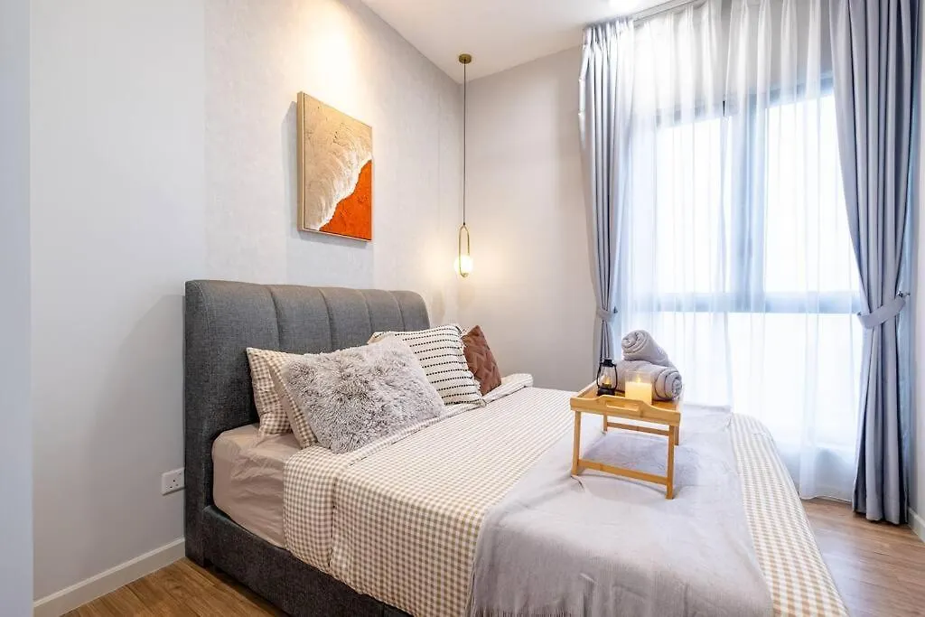 Modern Cozy Sunway Velocity Two 1Min To Mrt 쿠알라룸푸르 아파트