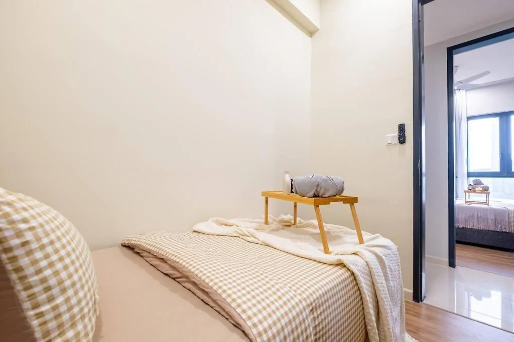 아파트 Modern Cozy Sunway Velocity Two 1Min To Mrt 쿠알라룸푸르 말레이시아