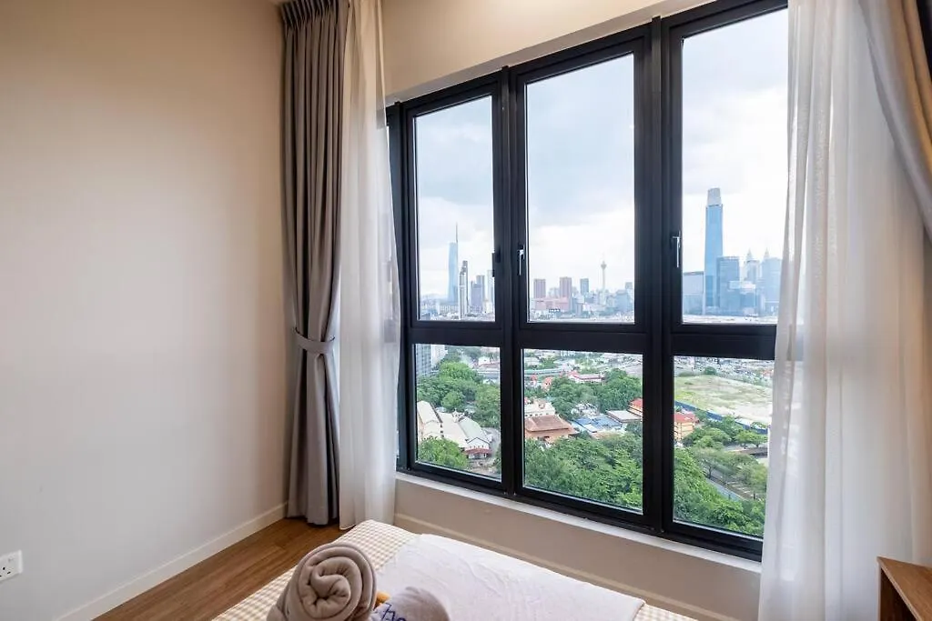 Modern Cozy Sunway Velocity Two 1Min To Mrt 쿠알라룸푸르 아파트