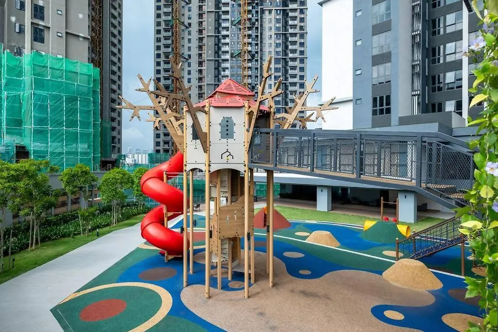아파트 Modern Cozy Sunway Velocity Two 1Min To Mrt 쿠알라룸푸르 말레이시아