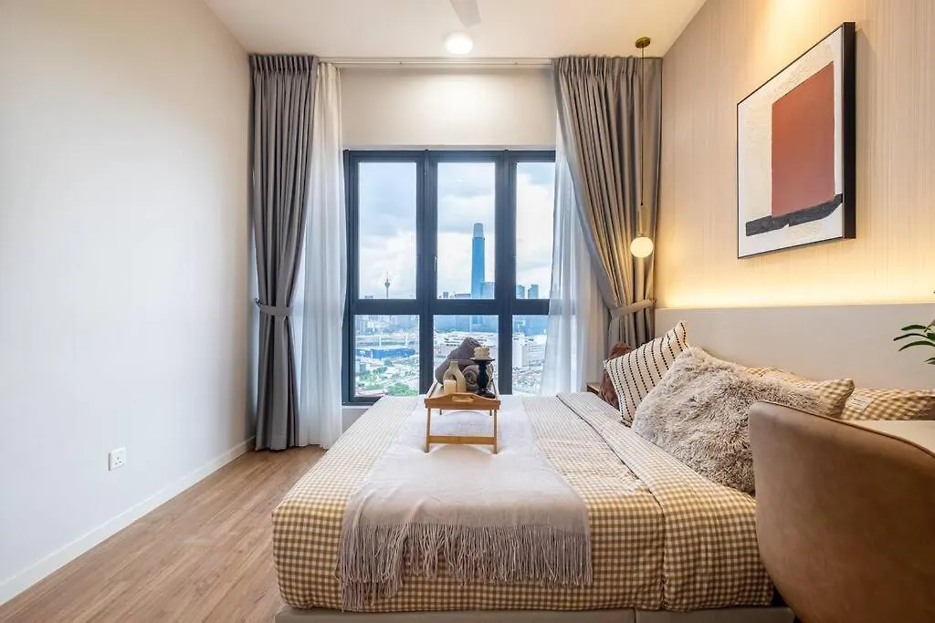 아파트 Modern Cozy Sunway Velocity Two 1Min To Mrt 쿠알라룸푸르 말레이시아
